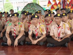 Rutan Cipinang Ikuti Upacara Virtual Pembukaan Perkemahan Satya Dharma Bhakti Pemasyarakatan 2025