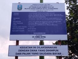 GAWAT l ! Proyek Dinas Pekerjaan Umum Sumberdaya Air Propinsi Jatim Yang Di Kerjakan Oleh CV.RIMBA SUTRA Bikin Heboh. APH JANGAN MANDUL