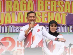 Polres Ciamis Gelar Olahraga Bersama Ribuan Warga, Semarakkan Hari Bhayangkara ke-79