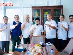 Kunjungan Kepala BNN Kabupaten Solok Diterima Wakil Bupati Di Ruang kerja