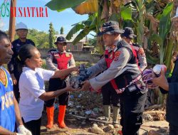 Polda NTT Beri Bantuan Dinamo Air dan Perbaiki Sumur Demi Penuhi Kebutuhan Air Bersih Pengungsi Posko Konga