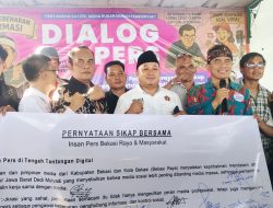 Insan Pers Bekasi Raya Gelar Dialog, Desak Gubernur Jabar Klarifikasi Pernyataan Kontroversial
