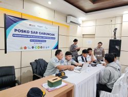 Jasa Raharja Perkuat Komitmen Pelayanan dan Koordinasi Antarinstansi Saat Tinjau Lokasi Evakuasi KM Tunu Pratama Jaya