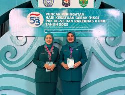 Rakernas X dan HKG PKK ke- 53 di hadiri oleh TP PKK Kab Solok diSamarinda