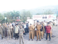 Pemerintah kabupaten solok disiplinan ASN dan Honorer.
