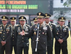 Pesan Kasad Di upacara Tradisi Penerimaan Perwira Pemimpin Itu Harus Melayani.