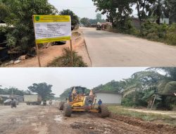 Proyek Rigit Puluhan Milyar Di Kubu,  PT. Tirta Marga Jaya Beton diminta peran Tanggung jawab sosial perbaikan Jalan.