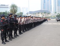 Polisi Siagakan 1.489 Personel, Amankan Aksi BEM SI di Silang Selatan Monas