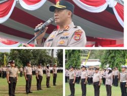 44 Personel Naik Pangkat, Ini Pesan Kapolres Way Kanan