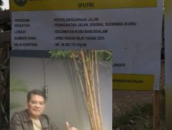 Elemen masyarakat diminta awasi Pekerjaan Peningkatan Jalan Rigid 26,5 Miliar Di Kubu Babussalam