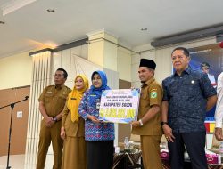 Kordinasi dan penyerahan dana kepada Tim Percepatan Penurunan Stunting TPPS Di kabupaten Solok