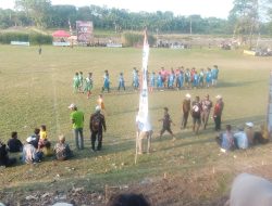 Semarak HUT RI ke-80, Turnamen Sepak Bola Antar RT Resmi Dibuka Kepala Desa  Desa Jayalaksana Irwansyah