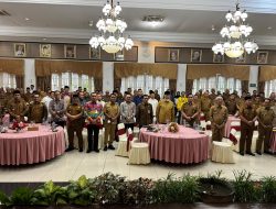 Rakor Penerapan Standar Pelayanan Minimal (SPM) di ikuti oleh Bupati Solok.