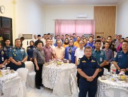 Coffee Morning Unsur Maritim, Lanal Dumai Hadir Perkuat Koordinasi dan Kerjasama