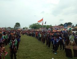 Upacara Pembukan Jambore Ranting Gerakan Pramuka Kwartir Kecamatan Cabangbungin