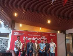 Menyambut HUT RI ke-80 Taman Impian Jaya Ancol menggelar Press Conference bertema “Merdeka Ria” di Restoran Ombak Laut, kawasan pantai Ancol