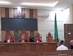 PN Tanjung Karang Kembali Jatuhkan Vonis 8 Tahun Penjara Bagi Terdakwa Kasur Korupsi Bendungan Marga Tig