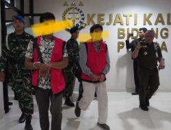 Kejati Kalbar Tahan Dua Tersangka Korupsi Dana Hibah Gereja GKE Sintang Senilai Rp3,7 Miliar