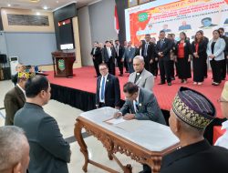 Pelantikan Pengurus Persekutuan Gereja-Gereja Indonesia Daerah (PGID) Kota Singkawang Periode Tahun 2025-2030