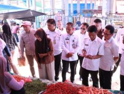 Cegah Inflasi, Pemkab Way Kanan Laksanakan Sidak Dan Operasi Pasar Murah Beras SPHP
