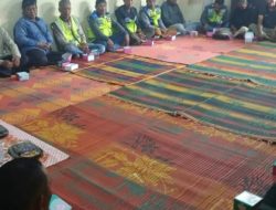 Polsek Baradatu, Ojek Dan Mahasiswa Gelar Doa Bersama Untuk Affan Kurniawan