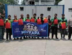 Samsat Kabupaten Bekasi Memberikan Bantuan Sembako Terjadinya Kesinergian
