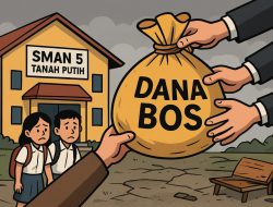 Temuan Dugaan Korupsi Dana BOS di SMAN 5 Tanah Putih