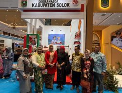 Pembukaan Inacraft Oktober 2025 kabupaten Solok mempromosikan produk unggulan