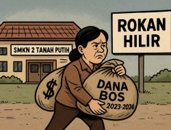 Kejati Riau Diminta Periksa Pengelolaan Dana BOS SMKN 2 Tanah Putih