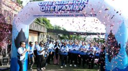 Polda Jateng Gelar Olahraga Bersama Sambut HUT Lalu Lintas ke-70