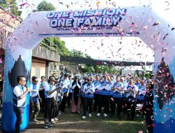 Polda Jateng Gelar Olahraga Bersama Sambut HUT Lalu Lintas ke-70
