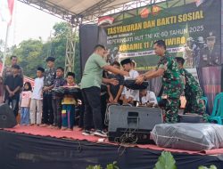 Koramil 11/Kaliwiro Peringati HUT TNI ke-80 dengan Tasyakuran dan Santunan untuk Anak Yatim serta Duafa