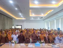Kegiatan Bimbingan Teknis (Bimtek) Pengawasan Pengelolaan Dana BOS dan Dana Komite Sekolah bagi satuan pendidikan tingkat SMP se-Kabupaten Solok.