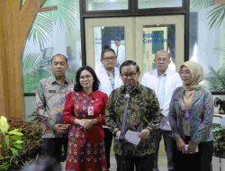 Pramono Anung Gubernur Dki Berkunjung RSUD Cengkareng Kagum melihat Fasilitas dan Pelayanan Terhadap Masyarakat.