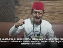 Abah Zakaria Soroti Mutasi Pejabat di Pemkot Bekasi: “Jangan Hambat Kenaikan Jabatan ASN”