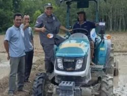 Tani Merdeka Indonesia Way Kanan Tinjau Bantuan Alsintan