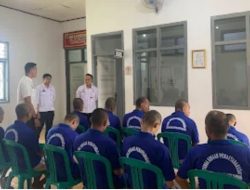 Skrining Kesehatan Narapidana, Lapas Way Kanan Lakukan Pemeriksaan Kesehatan Berkala Bagi Narapidana Baru