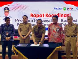 Pemkab Solok Melaksanakan Rakor Program Pencegahan Korupsi dan Pengawasan Internal Tahun 2025