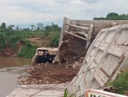 Belum Diserahterimakan, Proyek Spillway Sungai Tanggul Jember Senilai Rp15,5 Miliar Sudah Ambruk