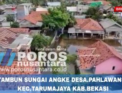 Kp.Tambun Sungai Angke Desa pahlawansetia -Tarumajaya Bekasi Masih Terendam Banjir