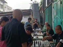 H.Romario  Simangunsong S.IP.M.IP Adakan Catur Gembira Menyambut Bulan Suci Ramadhon