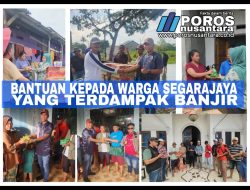 Aksi Kepedulian Warga Hadir di Tengah Banjir yang Masih Rendam Segarajaya