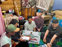 Dalam Rangka Safari Ramadhan  Pemprov Sumbar Dan Pemka Solok Bedah Rumah Warga Kurang Mampu