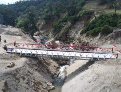 Jembatan Bailey Bener Pepanyi Rampung, Akses Lintas KKA – Bener Meriah Normal