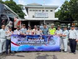 Jasa Raharja DKI Bersama Satlantas dan Sudinhub Gelar Ramcheck Bus di Terminal Tanjung Priok, Pastikan Keselamatan Penumpang