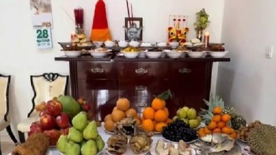 Ratusan Lilin Menyala di Vihara Dhanagun Bogor, Rayakan Malam Tahun Baru Imlek dengan Damai dan Khidmat