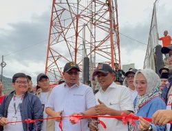 Andre Rosiade Resmikan Tower BTS di Nagari Garabak Data, Dorong Pemerataan Akses Internet di Kabupaten Solok