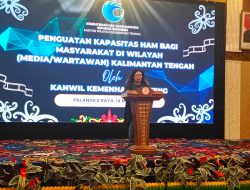 KemenHAM Perkuat Peran Pers dalam Pembangunan HAM, Wartawan Kalteng Ikuti Penguatan Kapasitas