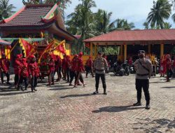 Polsek Sungai Raya Kepulauan Amankan Tradisi Cuci Jalan Jelang Puncak Cap Go Meh 2026