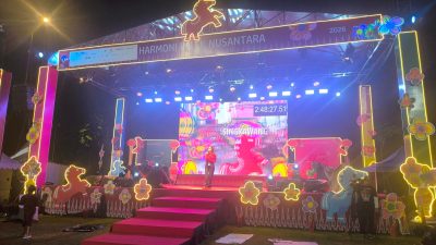 Parade Harmoni Imlek Nusantara 2026 Meriah di Lapangan Banteng